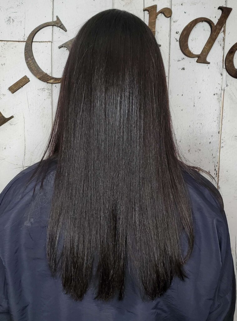 Japanese straightening Tgardens New York Hair Salon